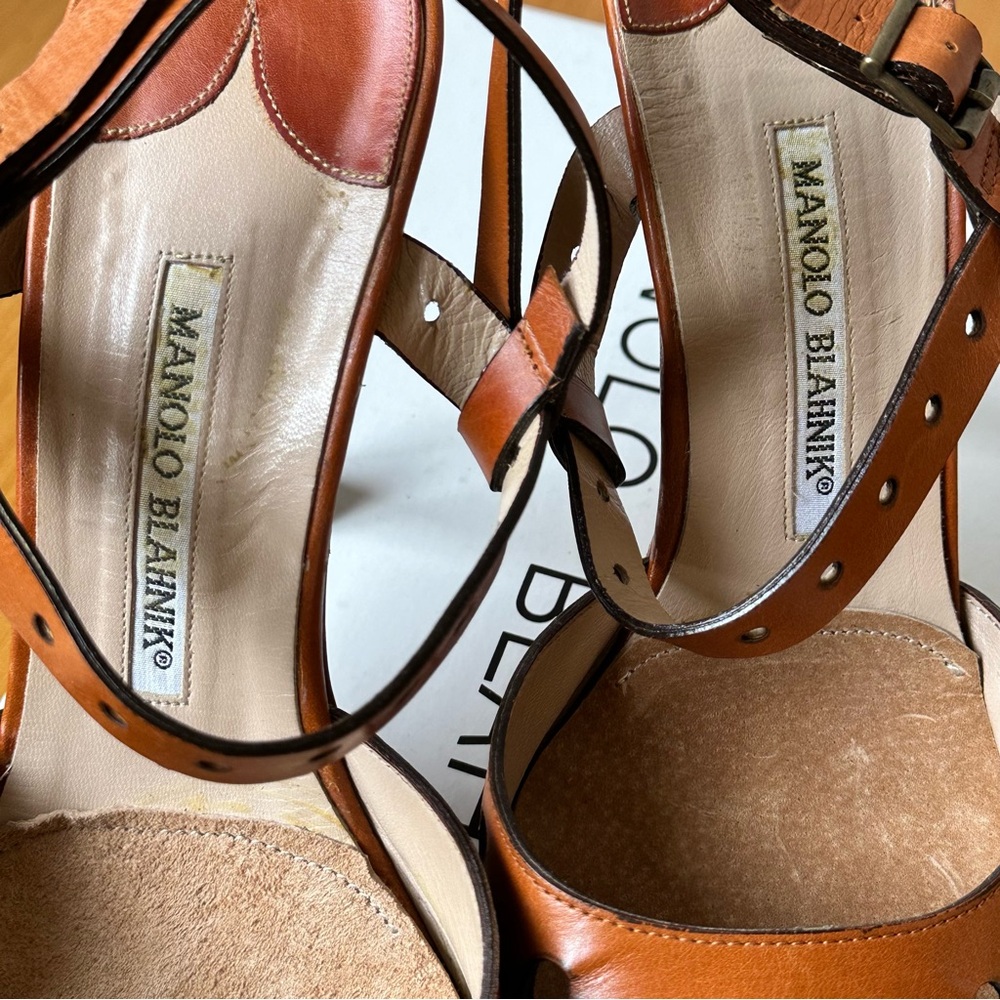Manolo Blahnik Slingbacks - Picture 9 of 13